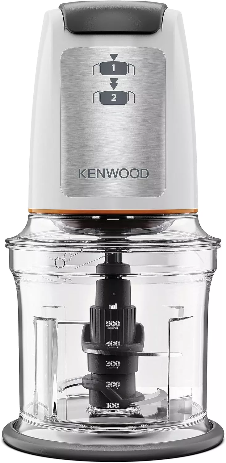 CHP61.100WH mini achoire kenwood inox 500 w 4 lames - 0
