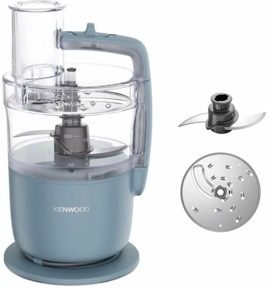 FDP22.000GY mini robot kenwood 650W NEW Bol1.3L gris - 1