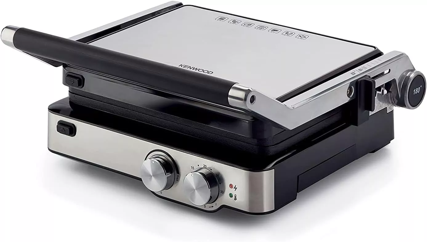 HGM80.000SS grill viande kenwood (paninier) 2000W 180 degrés - 0