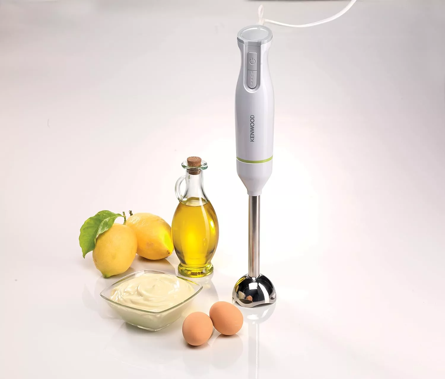 HBM02.001WH bras mixeur kenwood inox 600W Turbo - 5