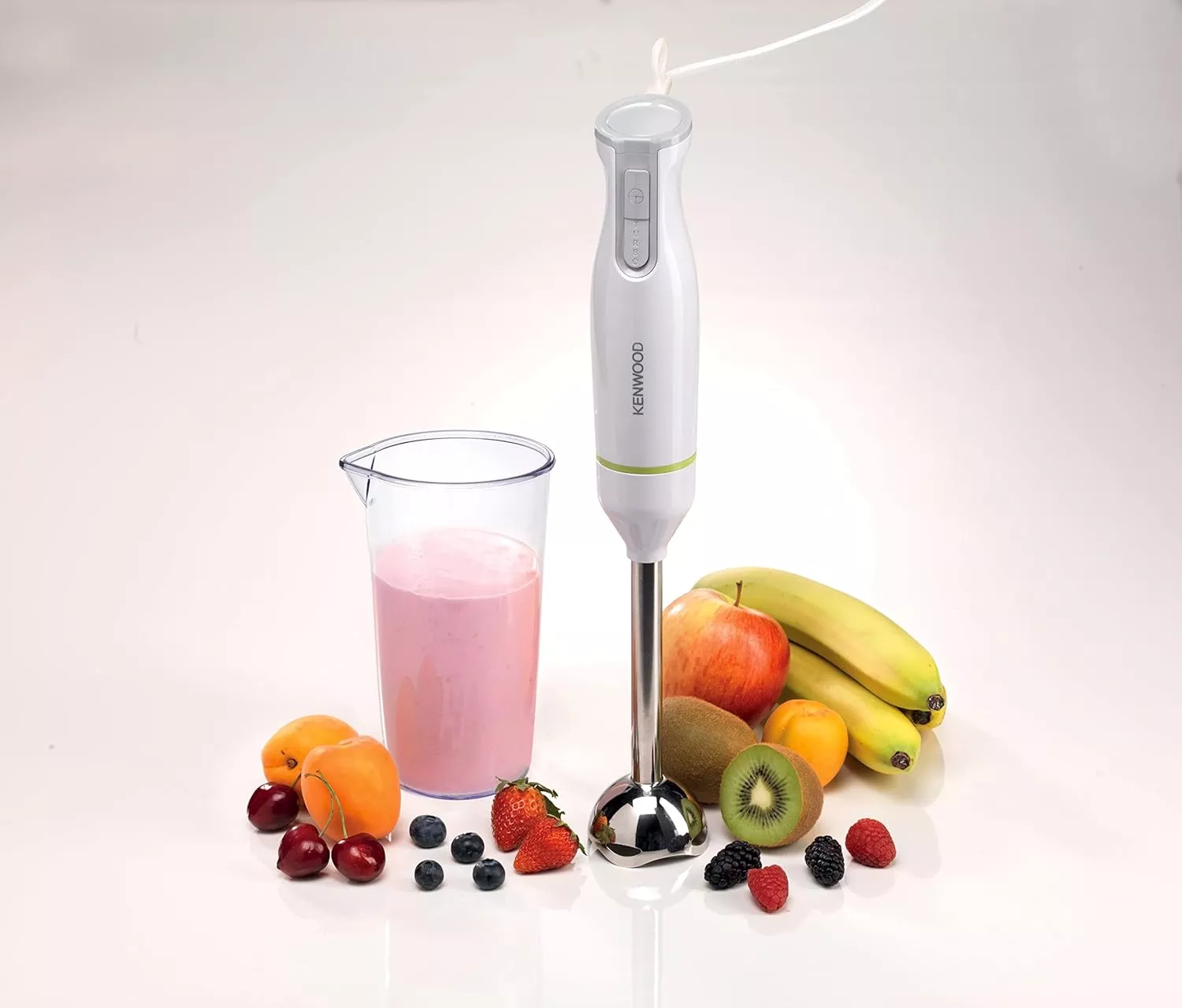 HBM02.001WH bras mixeur kenwood inox 600W Turbo - 4