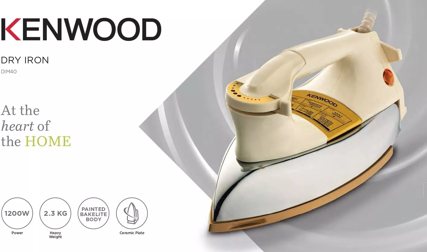 DIM40.000GO fer a repasser  kenwood sec  professionnelle - 6