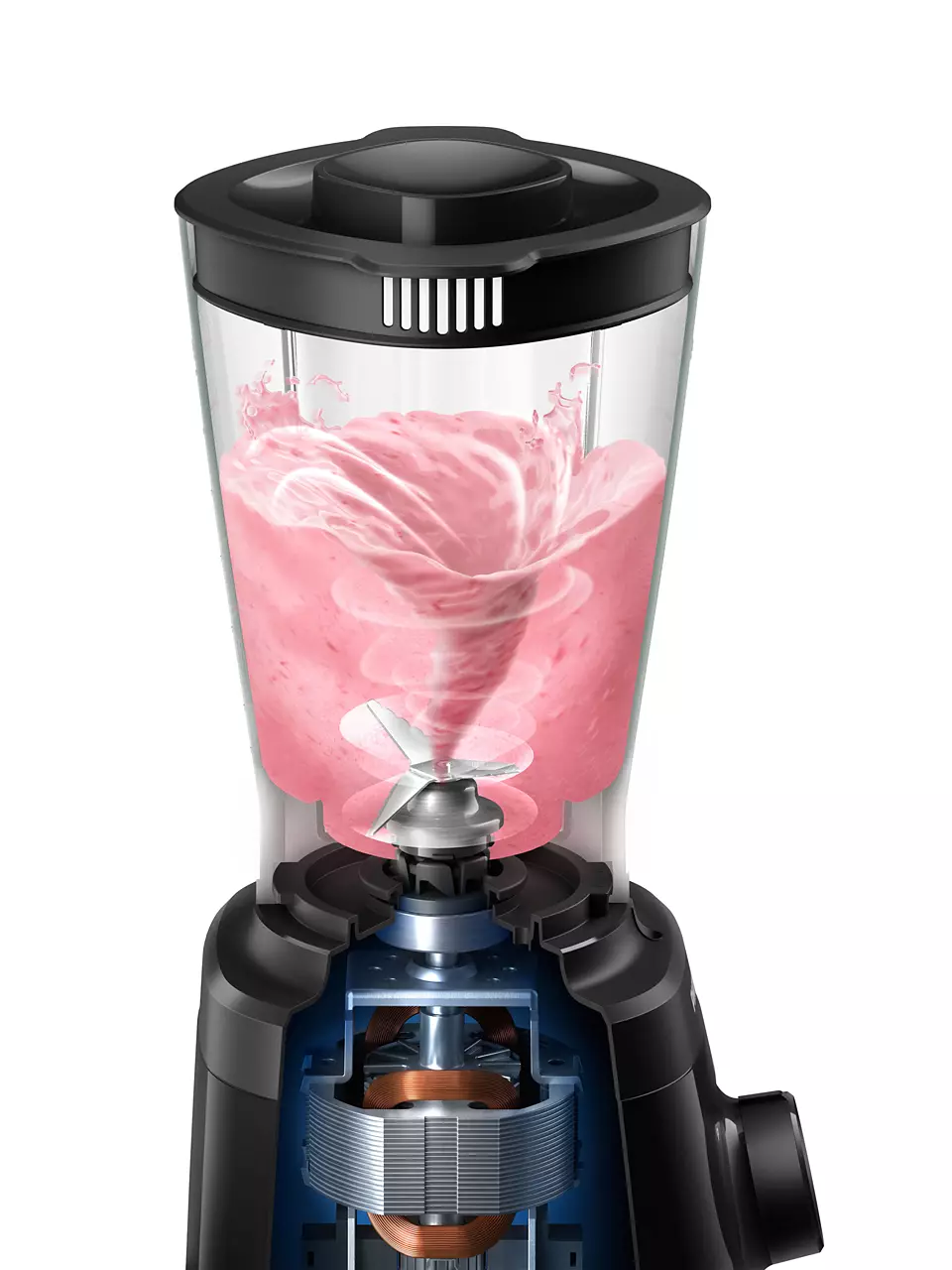 HR2141/92 blender philips daily noire + 1 acc  550w 2L - 4