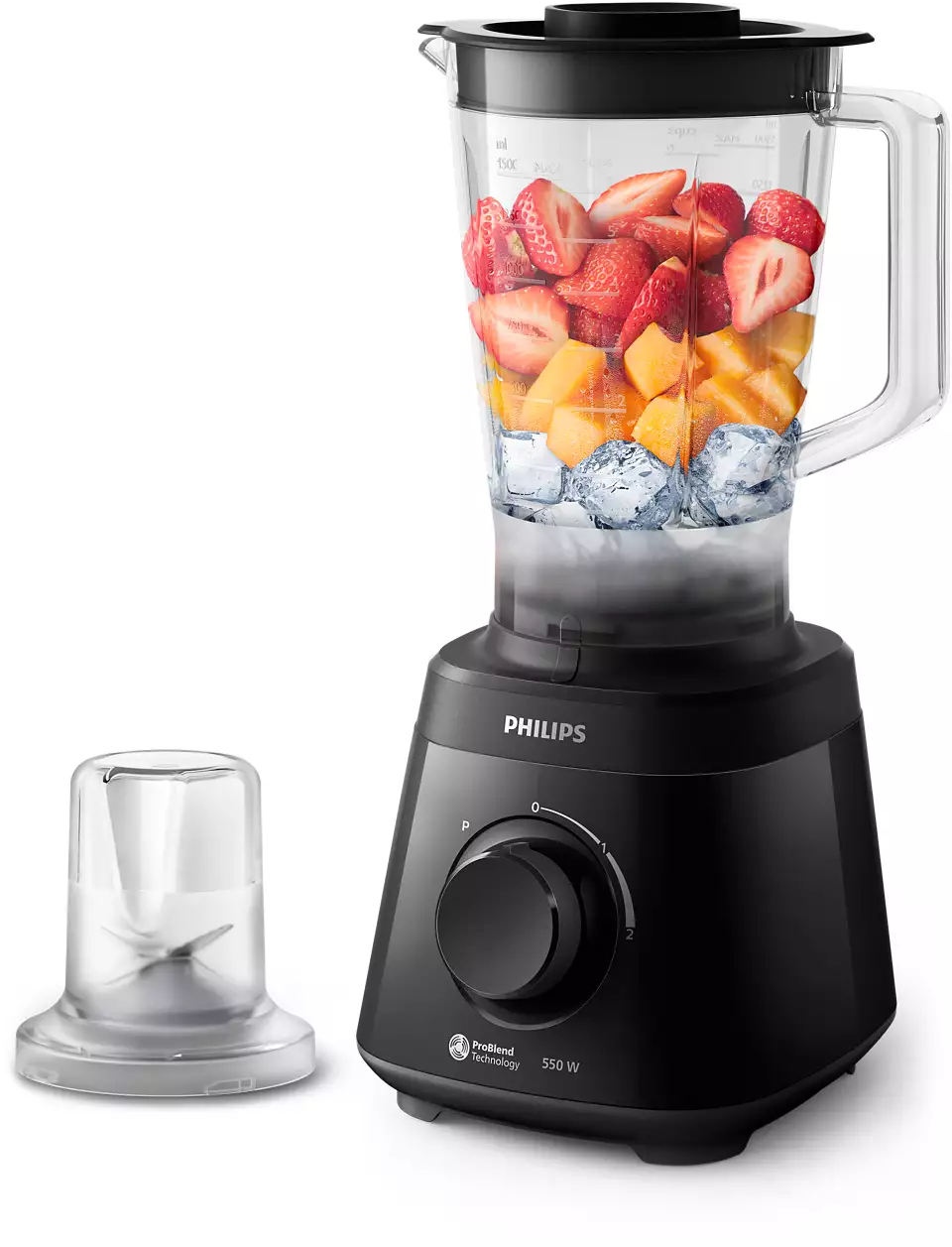HR2141/92 blender philips daily noire + 1 acc  550w 2L - 0