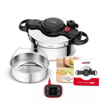P4620650 cocotte autocuiseur Seb 4.5 litres Clipso Minute - 0