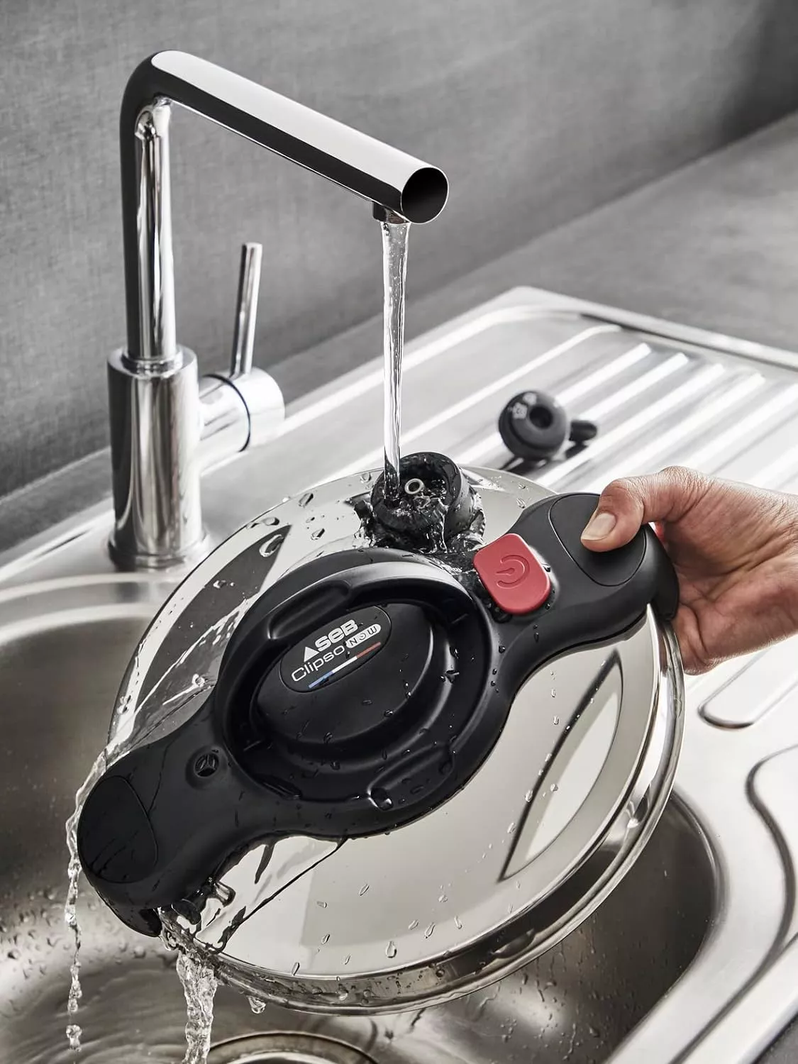 P4900750 cocotte clipso NOW + 6L rouge Minuteur intelligent - 10
