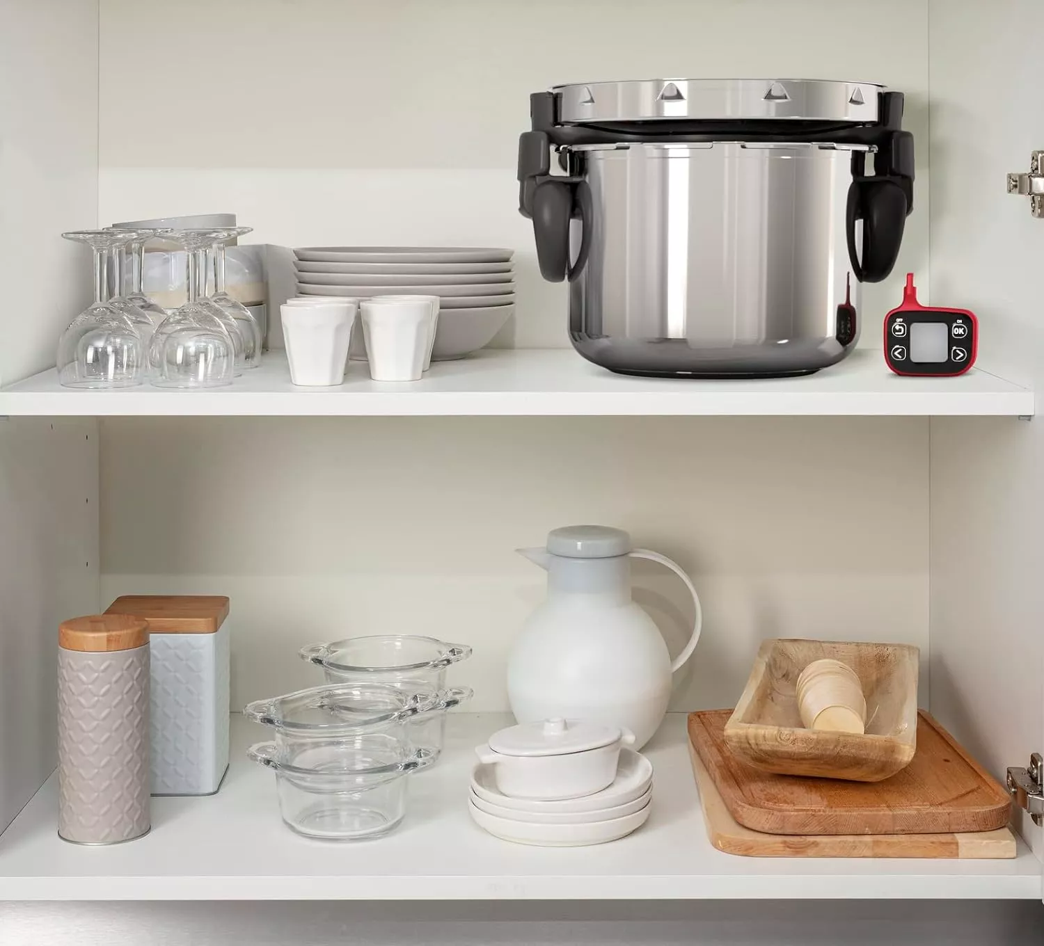 P4900750 cocotte clipso NOW + 6L rouge Minuteur intelligent - 11