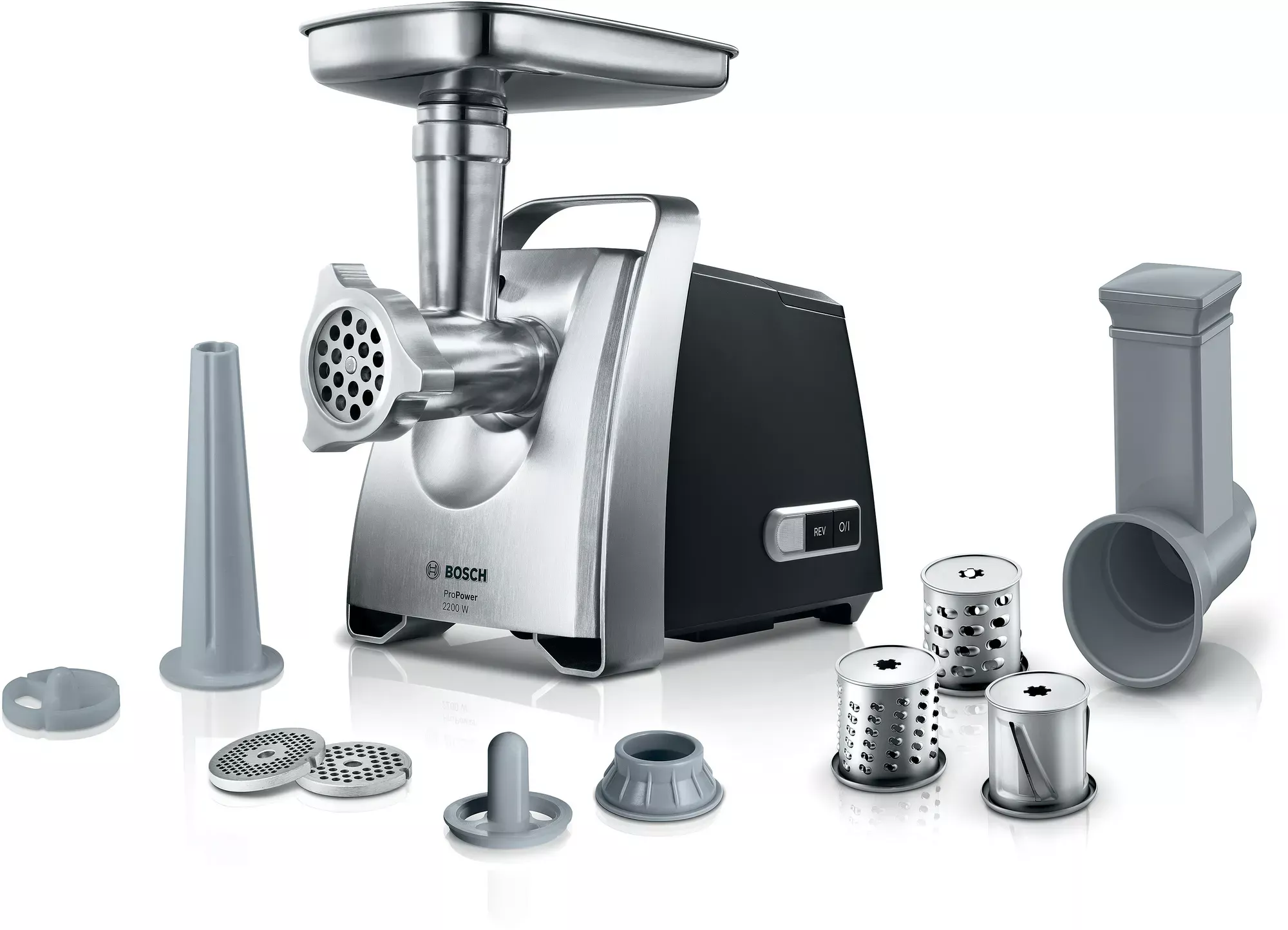 MFW68640 HACHOIR À VIANDE POLYVALENT BOSCH 800 W NOIR - 0
