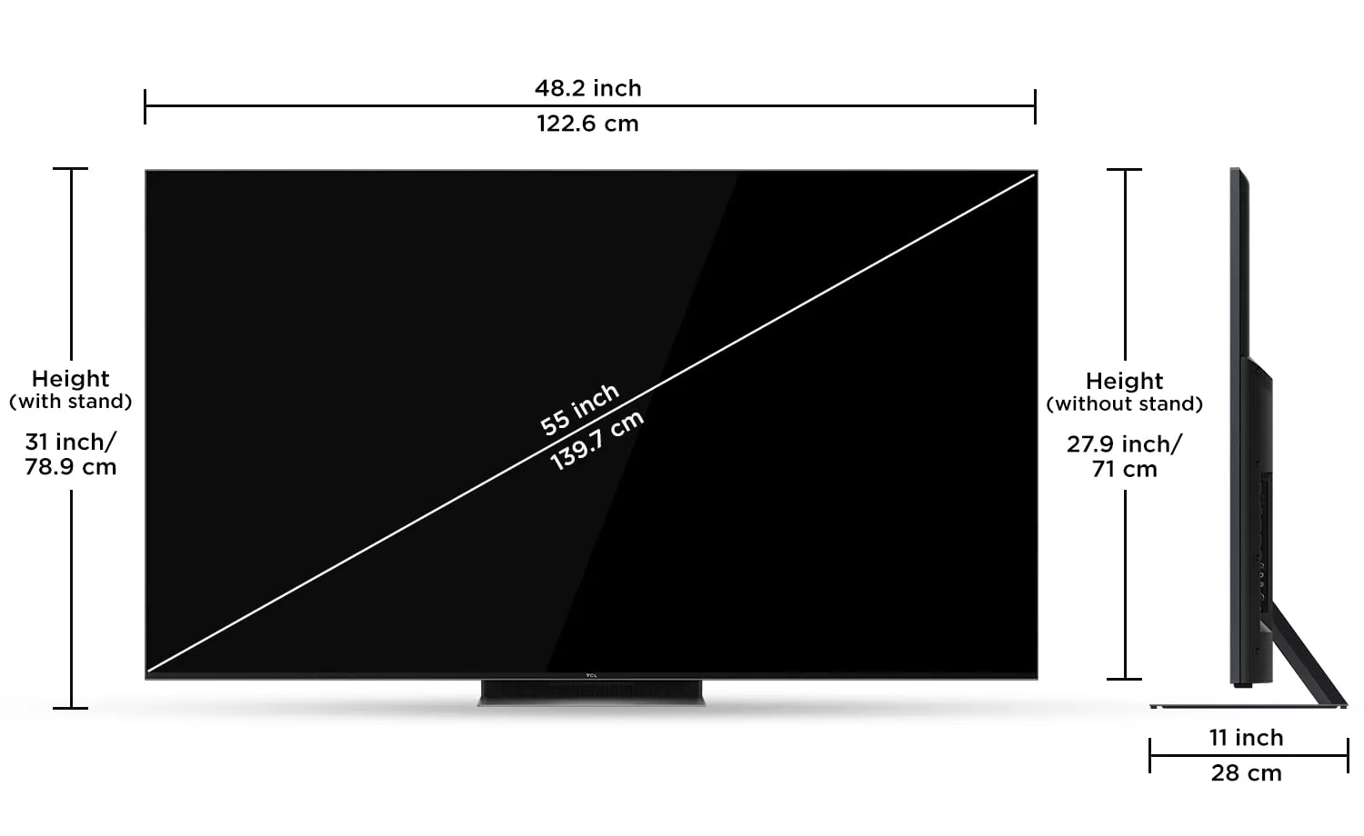 55C835 TELEVISEUR TCL MINI LED 55 4K SMART - 11