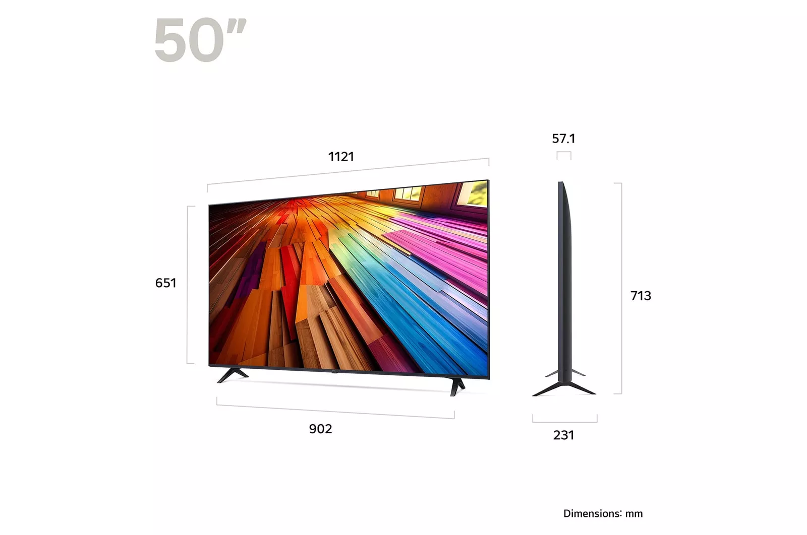 50UT80006LA TELEVISEUR LG 50 UHD SMART 4K NEW 2024 - 9