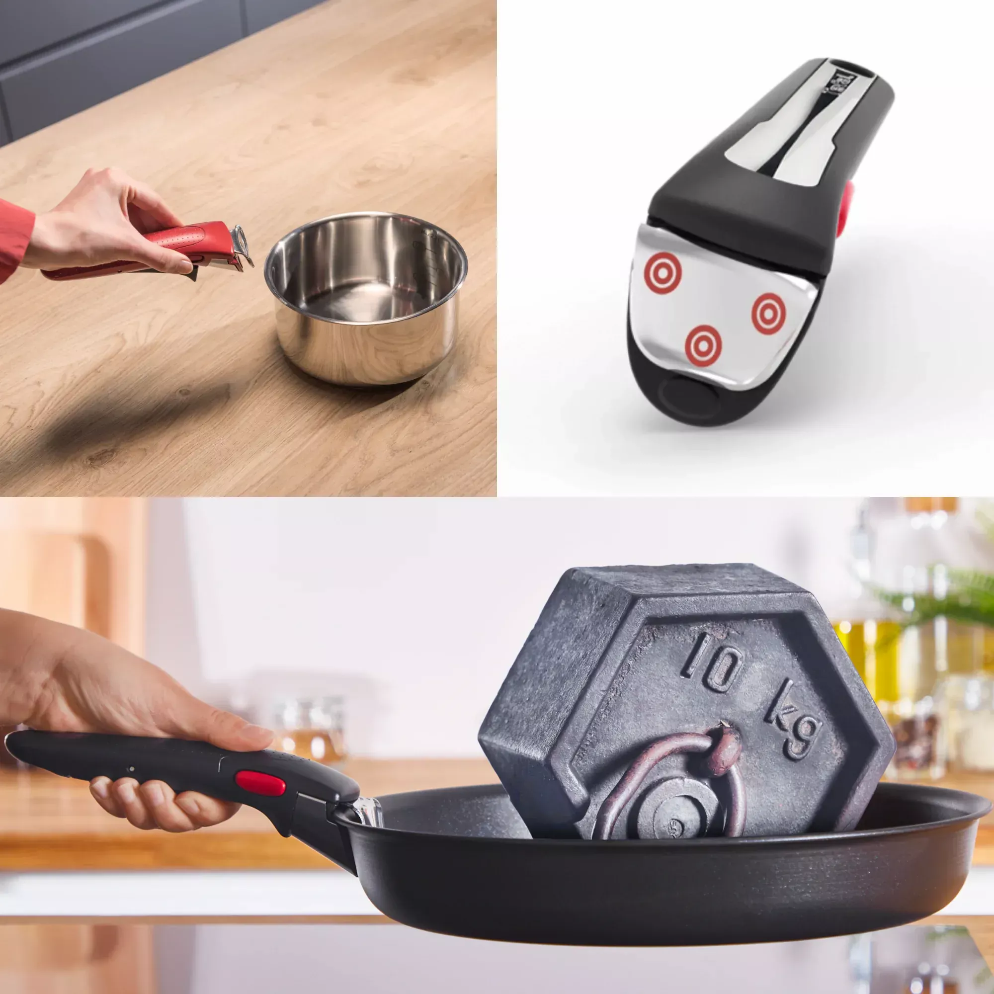 L7839043 SET DE 2 POELE TEFAL 24 CM/28 CM Poignée Tous Feux - 6