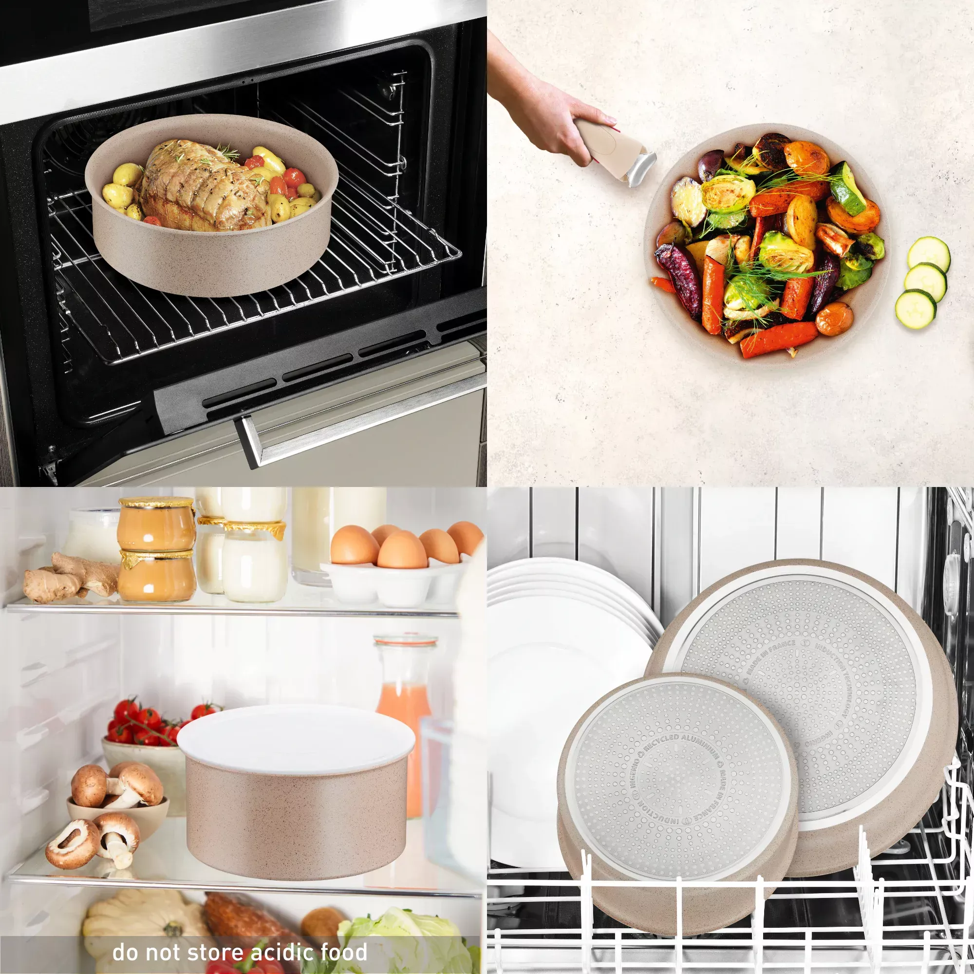 L7839043 SET DE 2 POELE TEFAL 24 CM/28 CM Poignée Tous Feux - 5
