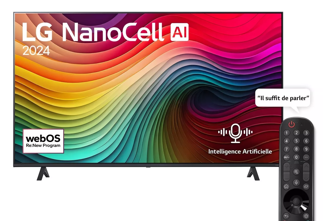 55NANO80T6A TELEVISEUR LG 55 NANOCELL NEW 2024 A5 - 0
