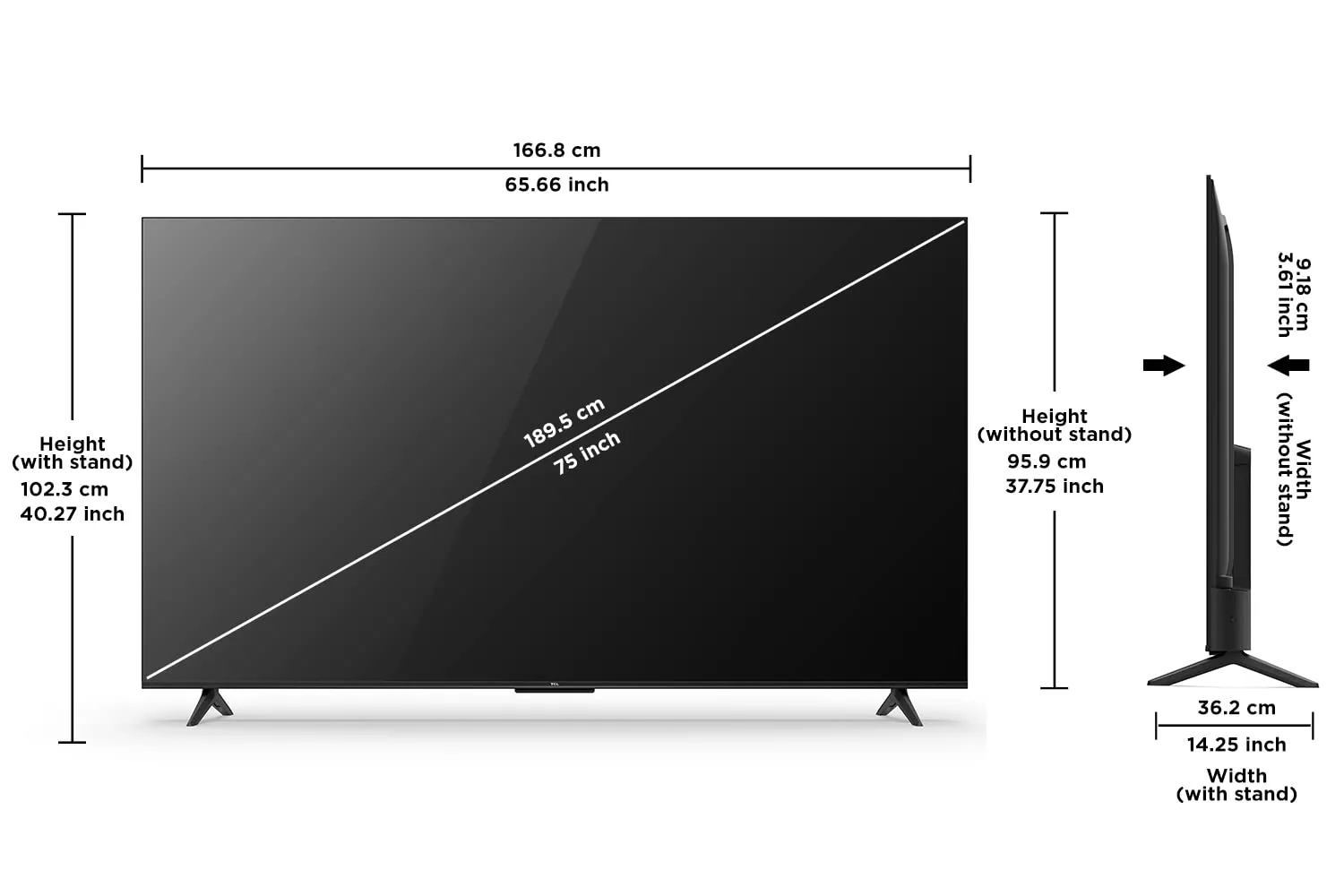 75P635 TELEVISEUR TCL 75 UHD 4 K SMART - 15