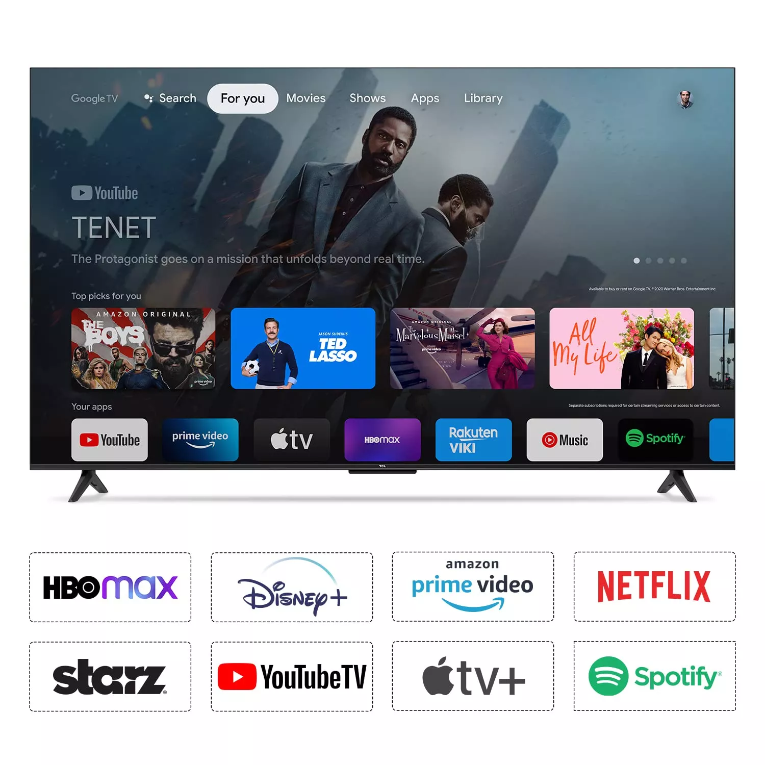 75P635 TELEVISEUR TCL 75 UHD 4 K SMART - 5