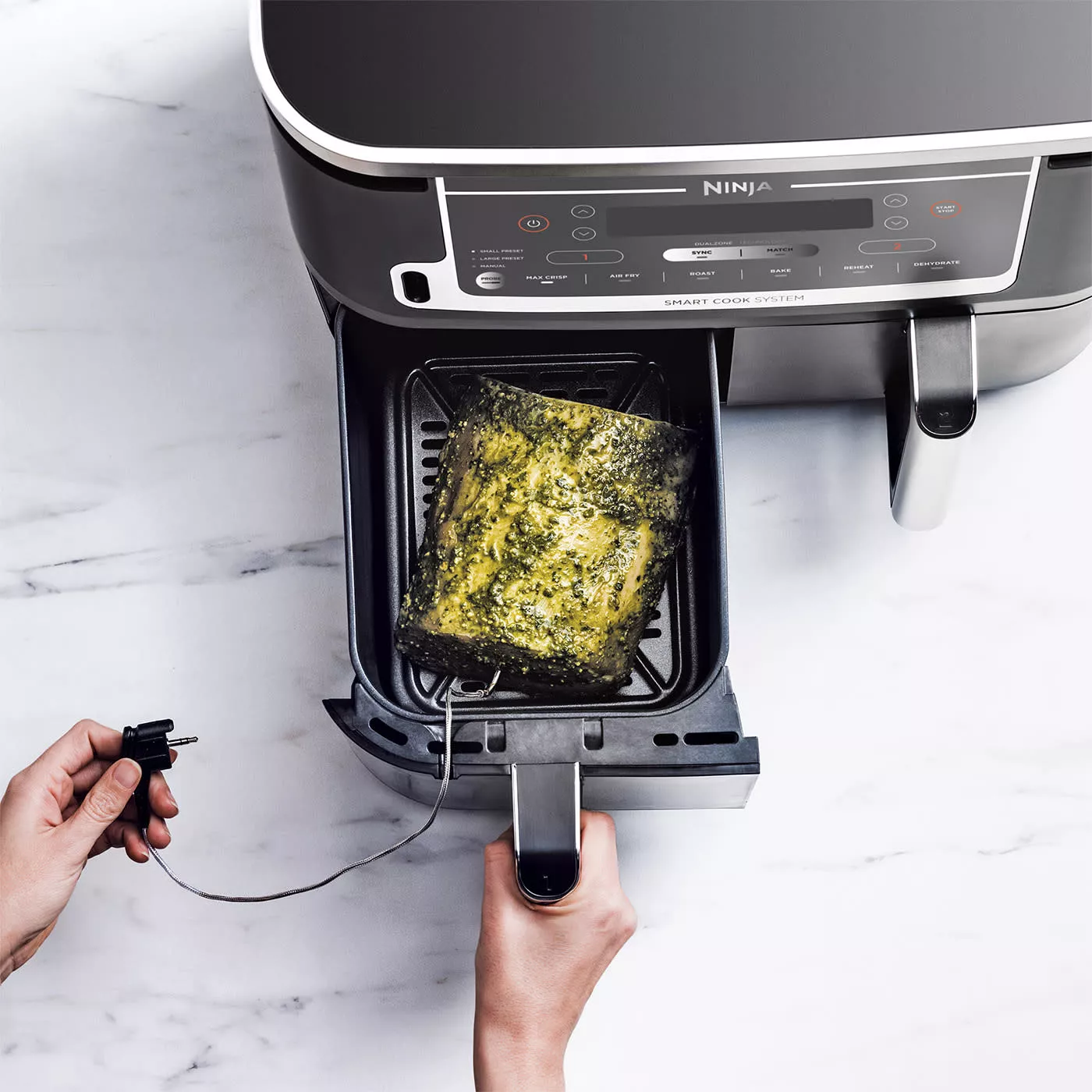 AF451EU FRITEUSE NINJA AIR FRYER MAX DUEL ZONE 9.5 L - 7