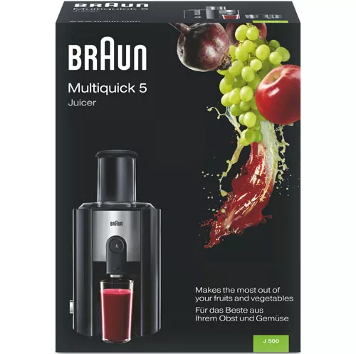 J500JC CENTRIFUGEUSE BRAUN IDENTITY COLLECTION NOIR - 6