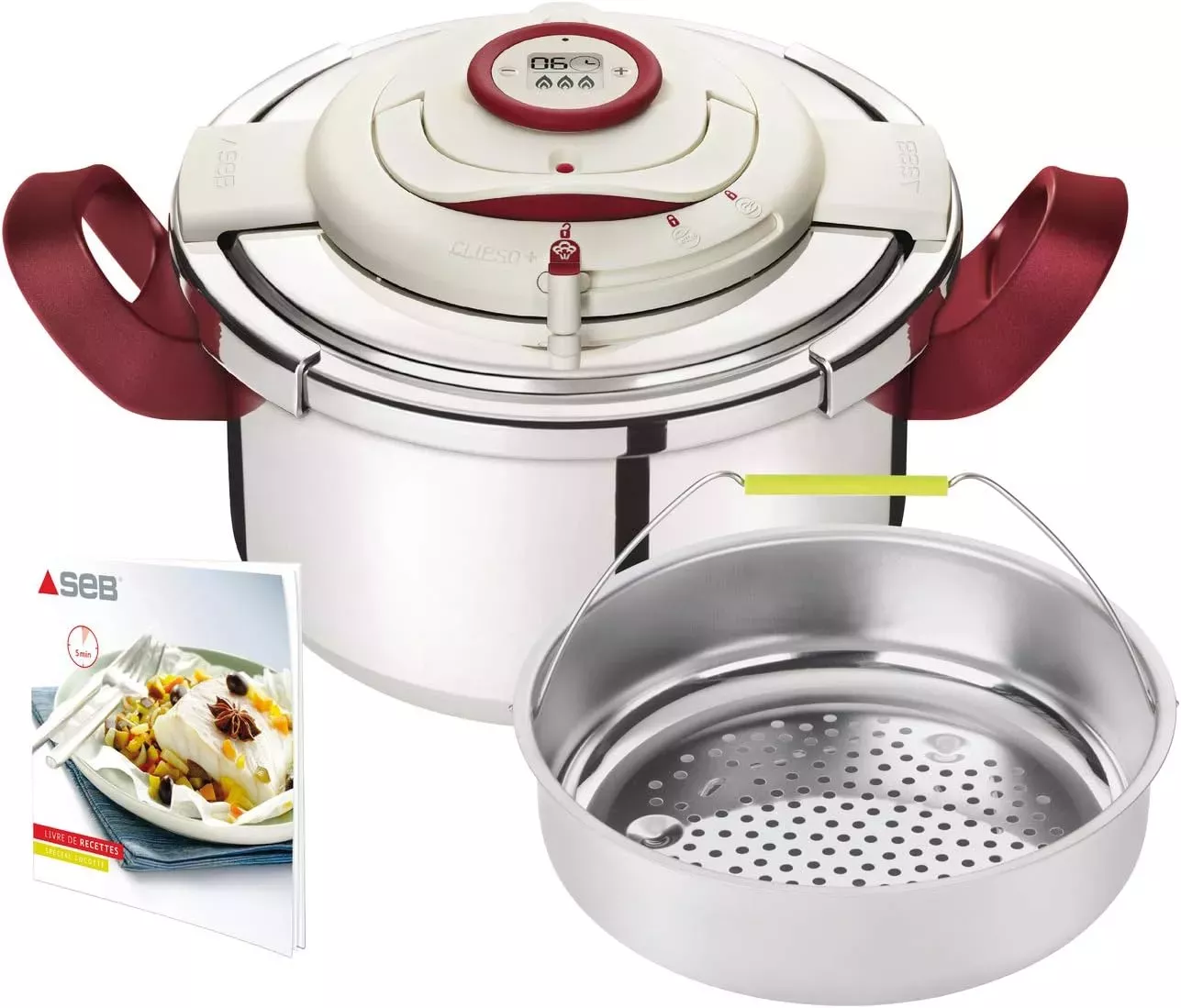 P4400600/07 Cocotte Minute 4.5L SEB Clipso+ Précision - 0