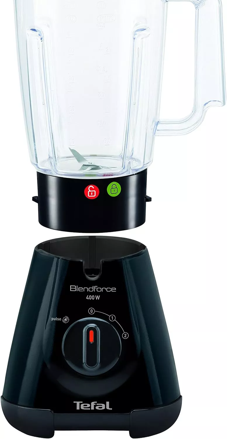 BL305801 Tefal Blender 1.75L - 400W Blendforce Noir - 3