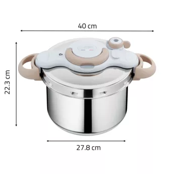 P4624871 COCOTTE CLIPSO Seb 7.5L MINUT ECO RESPECT BEIGE - 9