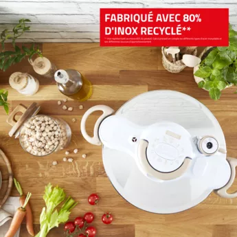 P4624871 COCOTTE CLIPSO Seb 7.5L MINUT ECO RESPECT BEIGE - 6