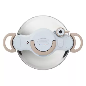 P4624871 COCOTTE CLIPSO Seb 7.5L MINUT ECO RESPECT BEIGE - 1