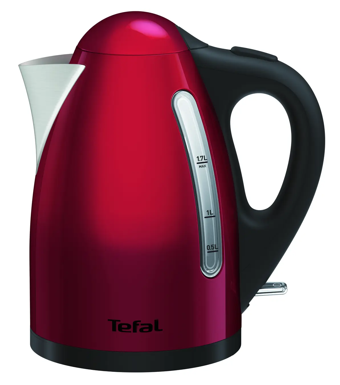 KI110511 Bouilloire Tefal 1,7 L 2400W ROUGE INOX - 0
