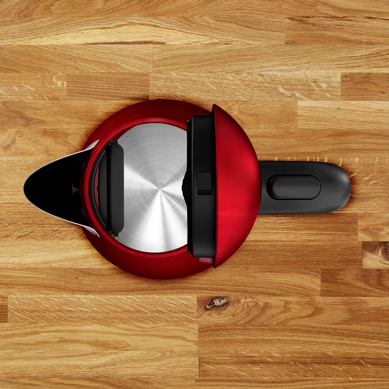 KI110511 Bouilloire Tefal 1,7 L 2400W ROUGE INOX - 3