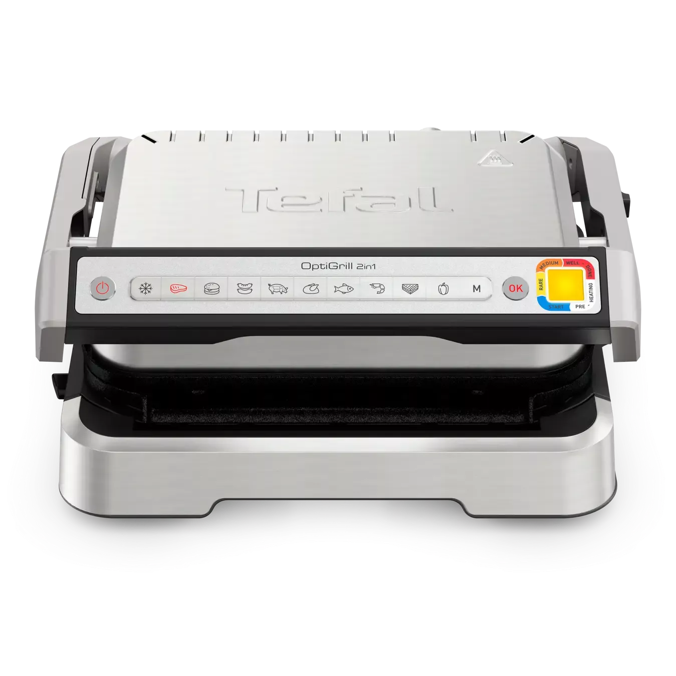 GC772D10 Tefal OptiGrill 2-en-1 Grill & Barbecue 2100w 180° - 1