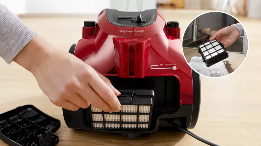 BGC05AAA2 Aspirateur sans sac Bosch Bagless Série 2 Rouge - 6