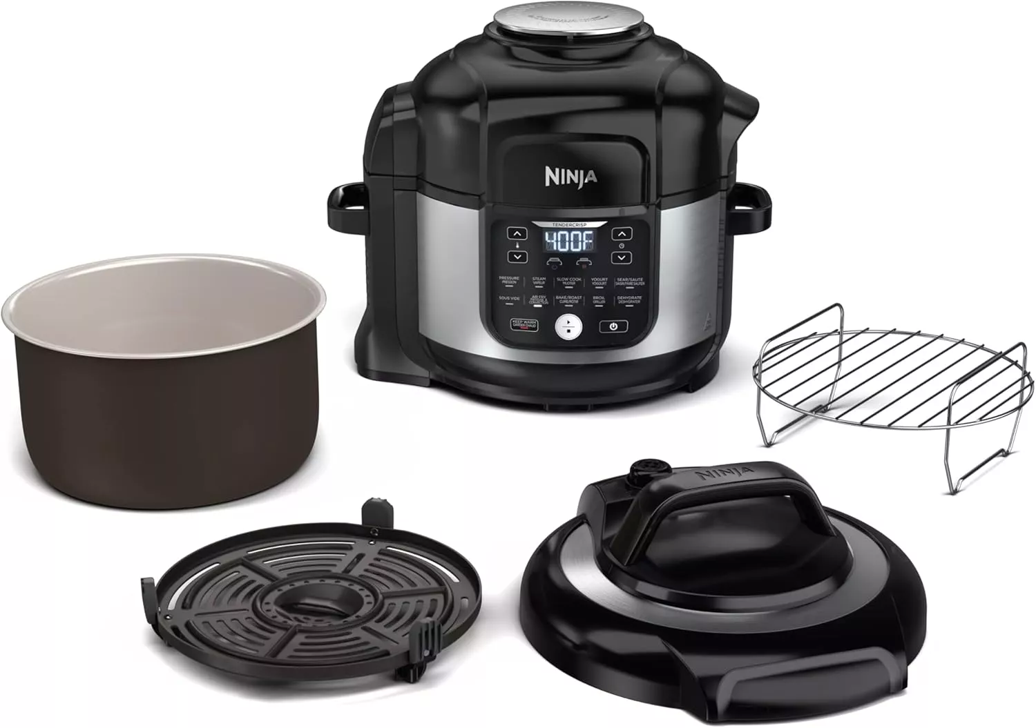 FD302 Ninja Foodi Air Fryer Pressure Cooker Combo - 0