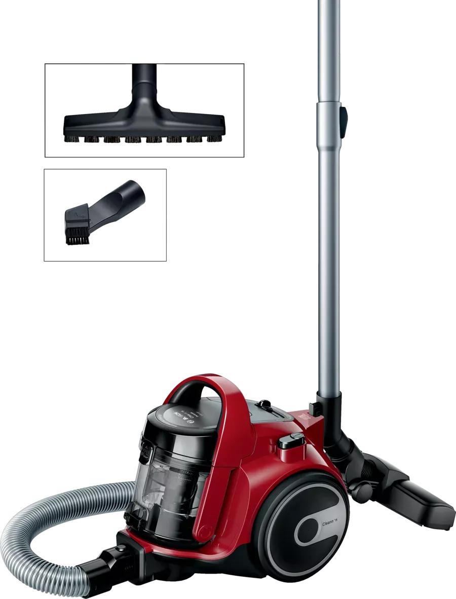BGC05AAA2 Aspirateur sans sac Bosch Bagless Série 2 Rouge - 0