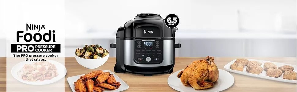 FD302 Ninja Foodi Air Fryer Pressure Cooker Combo - 7