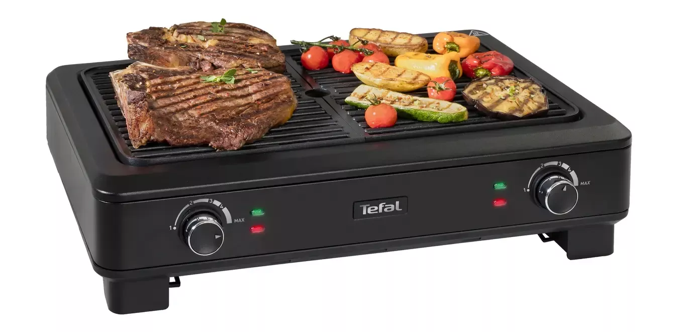 TG900812 BBQ TEFAL 2000W PRESQUE SANS FUMEE ET SON ODEUR - 1