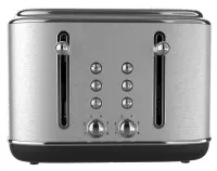 Grille-Pain NARDI Retro 4 Tranches 2300W Argenté