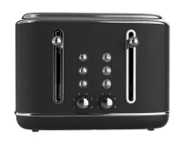 Grille-Pain NARDI Retro 4 Tranches 2300W Noir