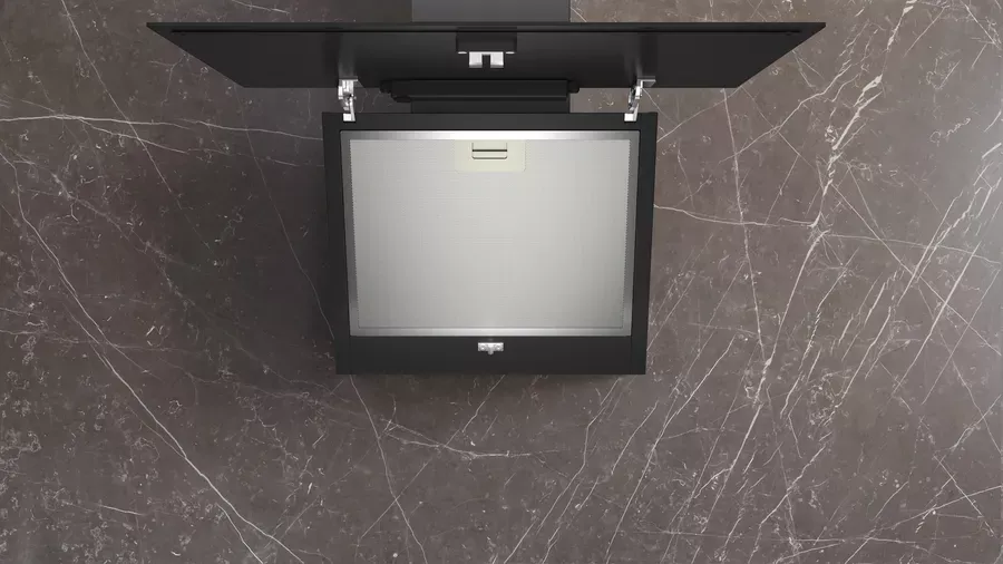 LC65KDK60 HOTTE SIEMENS 60CM Incliné noir IQ100 550M3/H - 3
