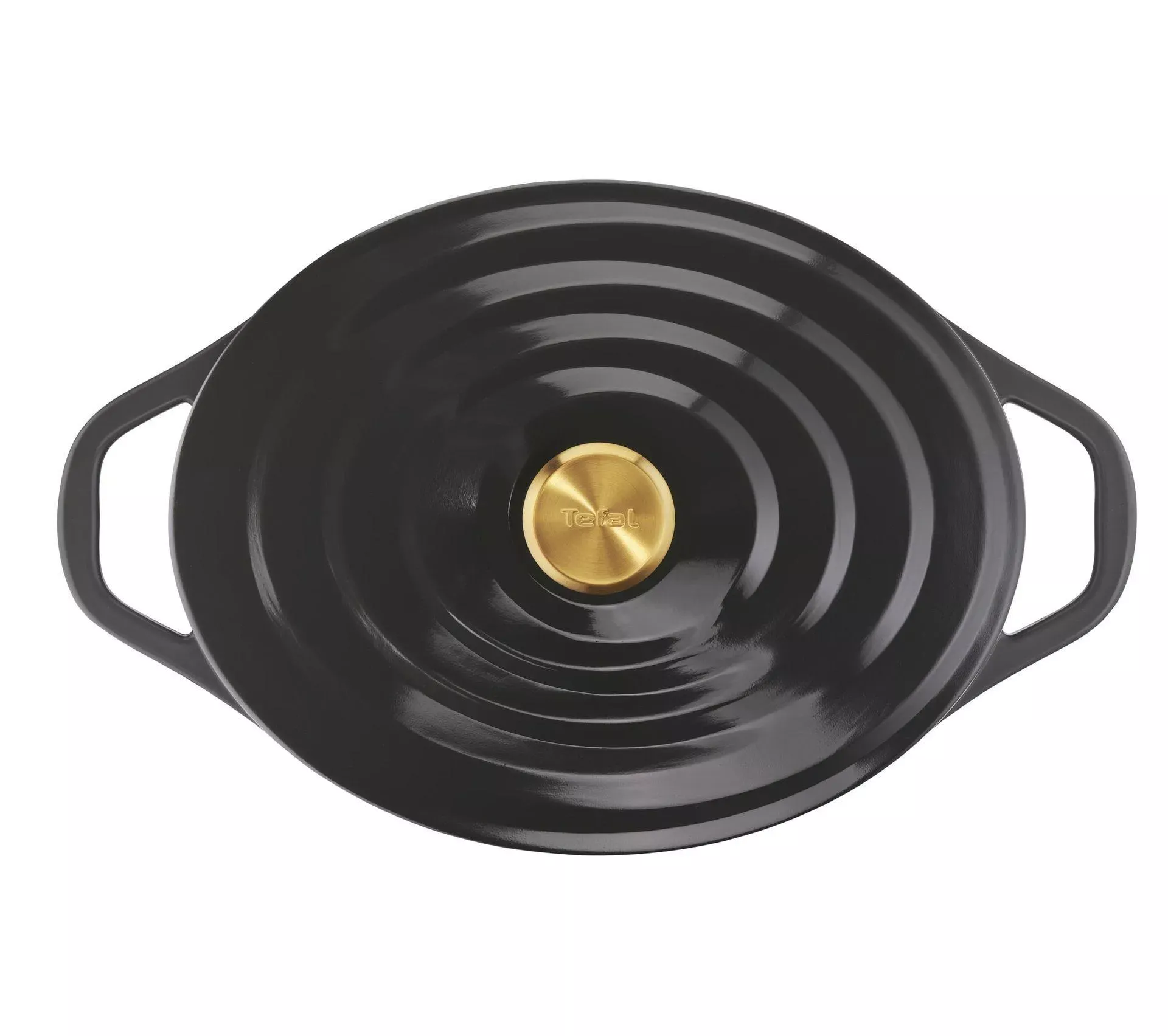 E2558904 Tefal Air Cocotte / faitout Ovale 30CM Fonte - 2