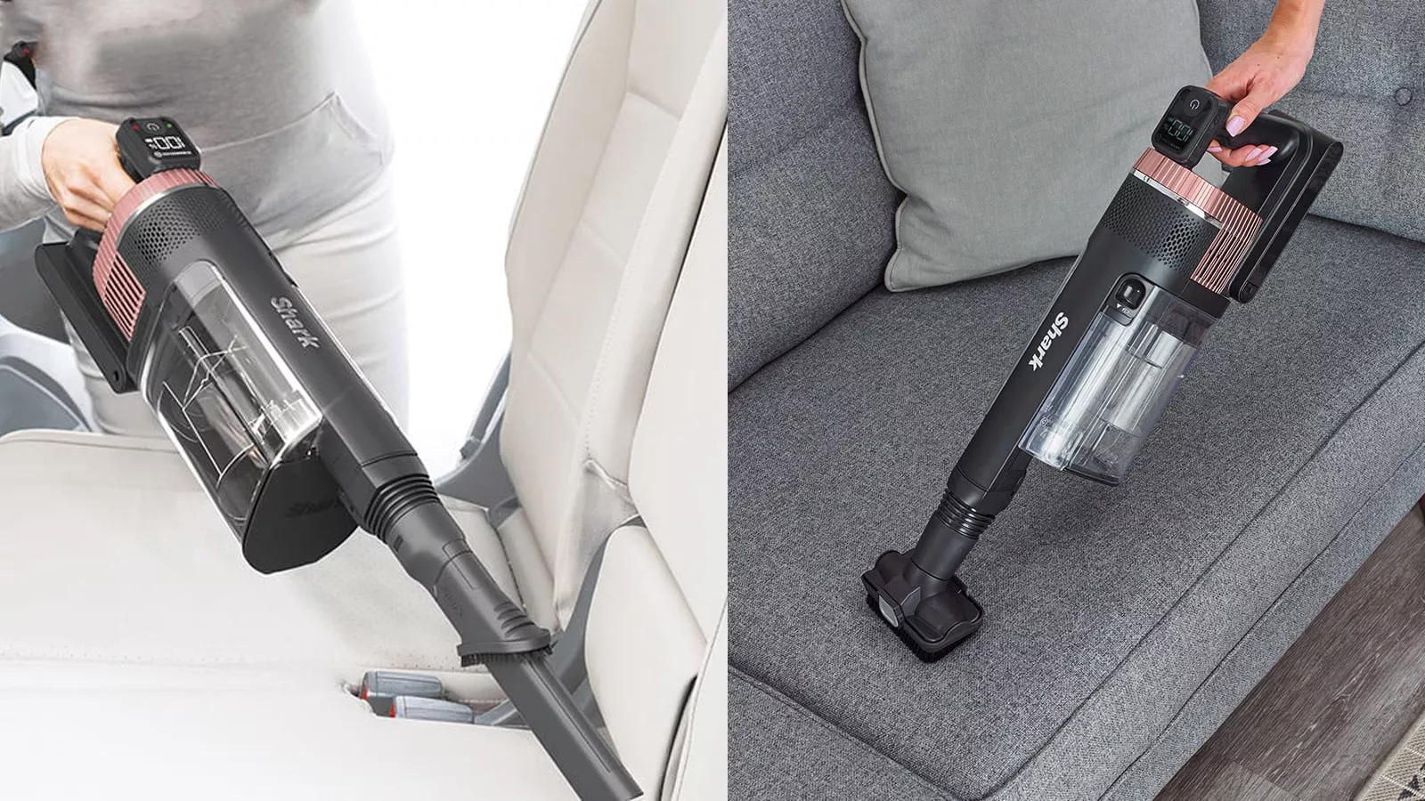 IZ400EU ASPIRATEUR SHARK SANS FIL ROSE GOLD 309 WATT 1H - 9