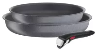 Set de 2 poêles Tefal 24/28 cm + poignée amovible
