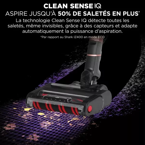 IZ400EU ASPIRATEUR SHARK SANS FIL ROSE GOLD 309 WATT 1H - 1