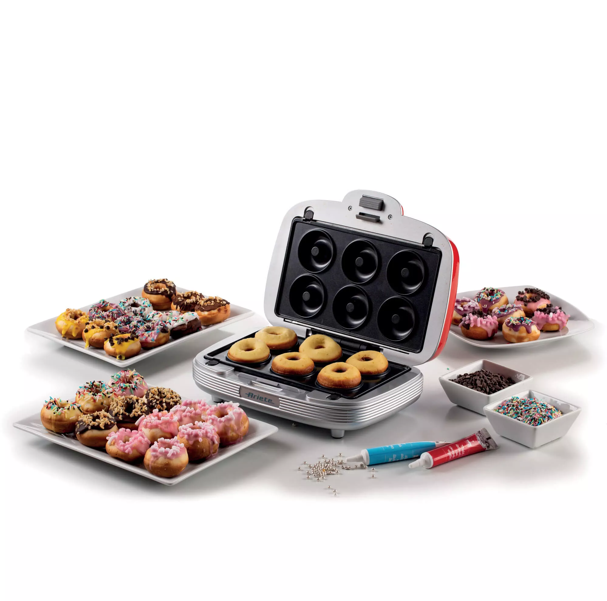 1272R Ariete Party Time 3in1 Sandwiches & Cookies 700w r - 2
