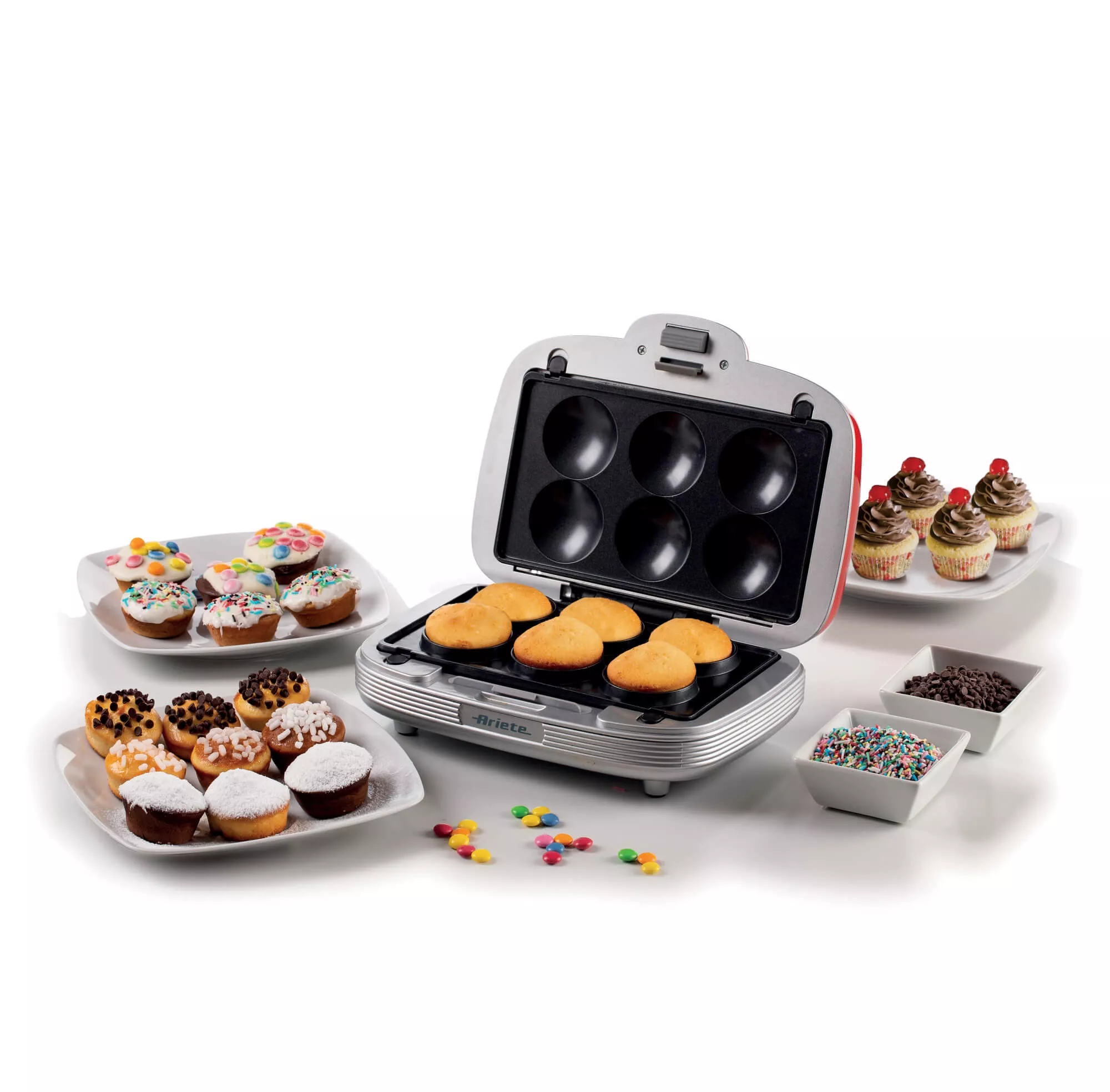 1272R Ariete Party Time 3in1 Sandwiches & Cookies 700w r - 3