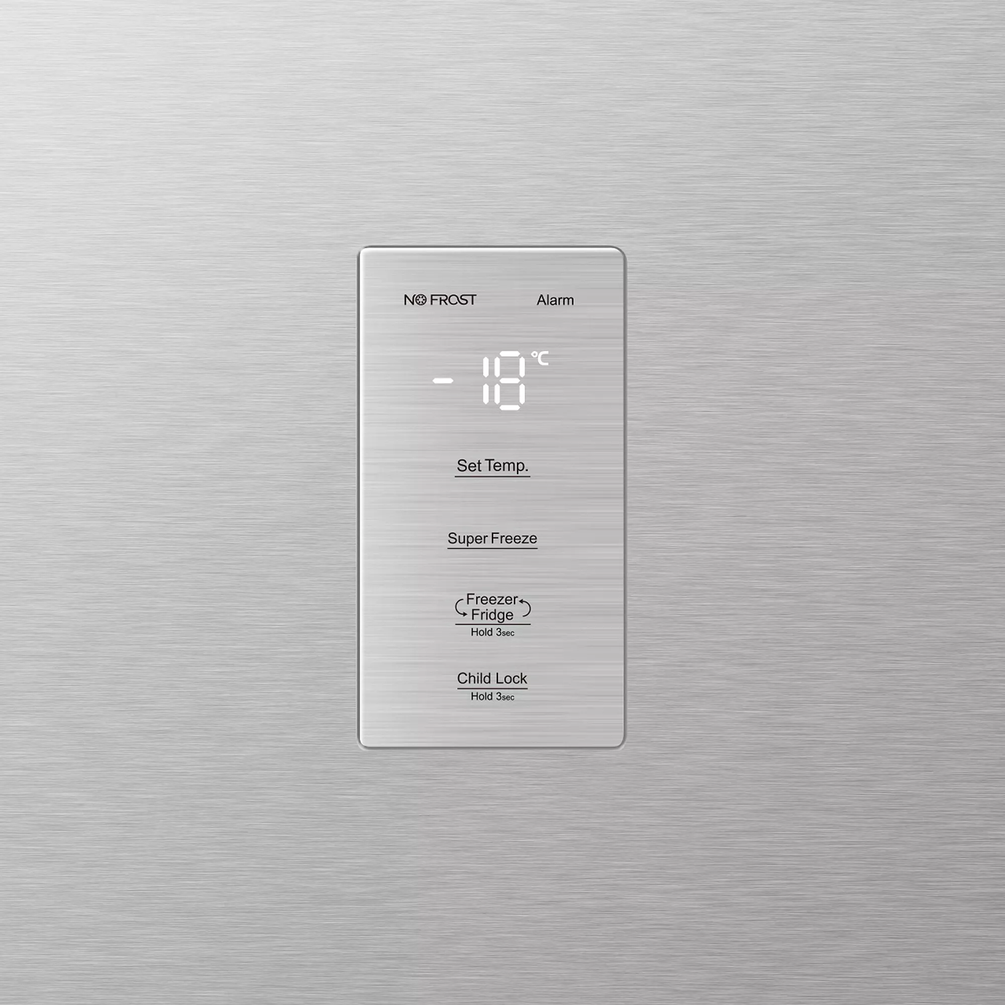 FT3N390NAIE Congélateur convertible REF Hisense 385L Inox - 4