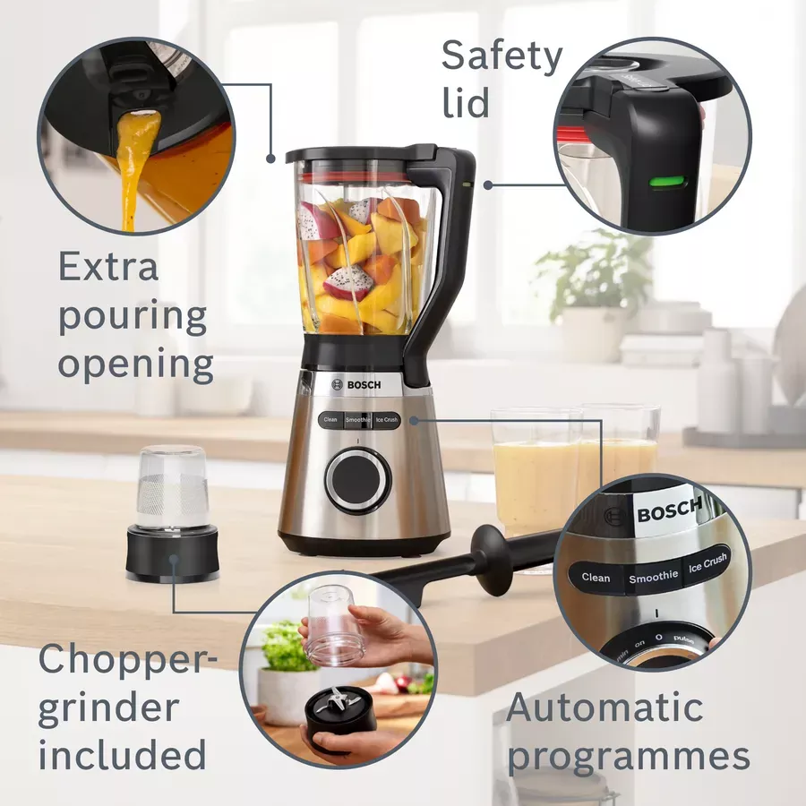 MMB6386M Blender BOSCH VitaPower 1.5L Verre Série 4 - 2