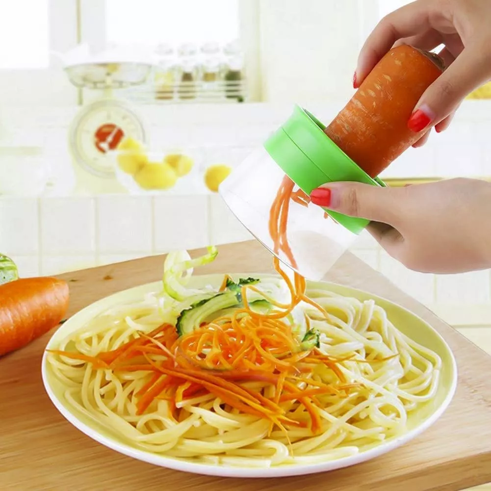 X000PC513R Hachoir a Legume Manuel A-Quality Spirale Slicer - 8