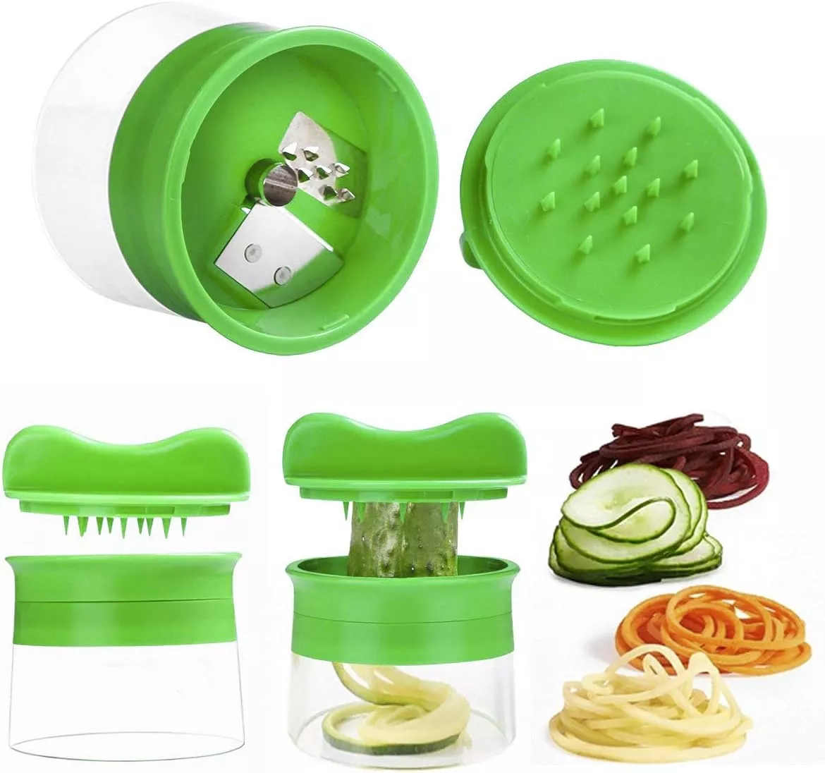 X000PC513R Hachoir a Legume Manuel A-Quality Spirale Slicer - 6