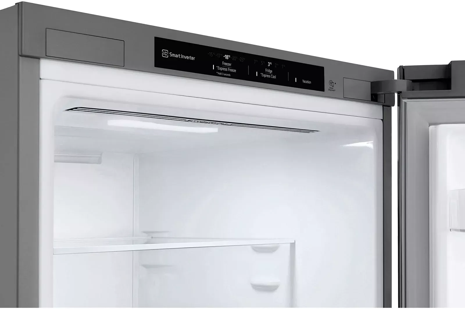 GC-B459FM8W Refrigerateur LG 344L Combiné noFrost Inox - 3
