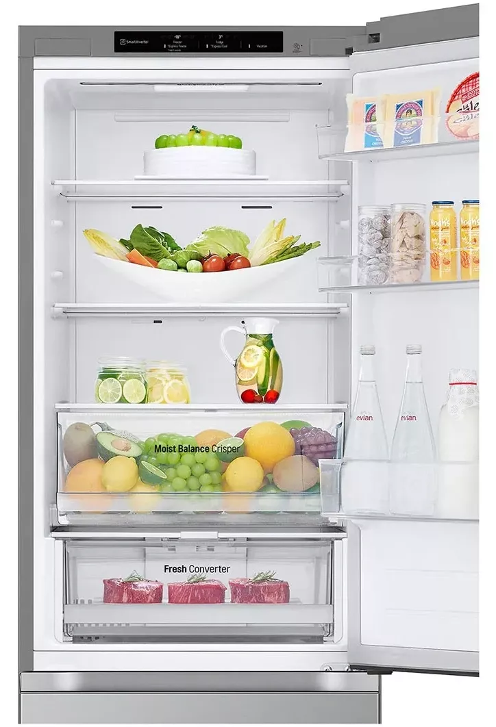 GC-B459FM8W Refrigerateur LG 344L Combiné noFrost Inox - 6