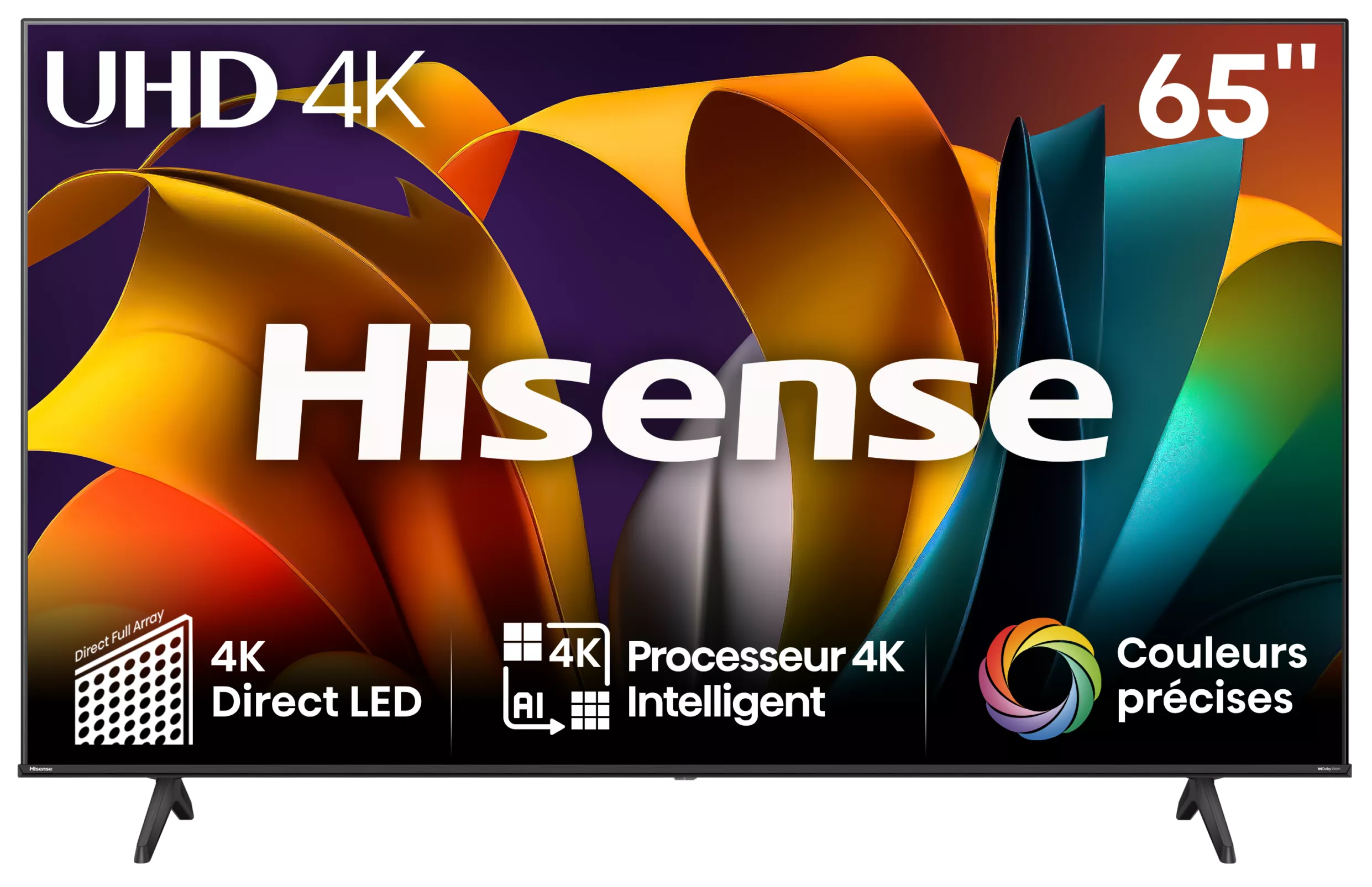65A6N Televiseur Hisense 65 Série A6N Smart Tv 4K VIDAA - 0